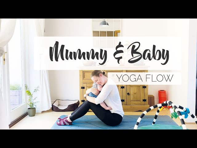 MUMMY & BABY YOGA FLOW | Postnatal yoga for mum & baby with Laurie from LEMon Yoga