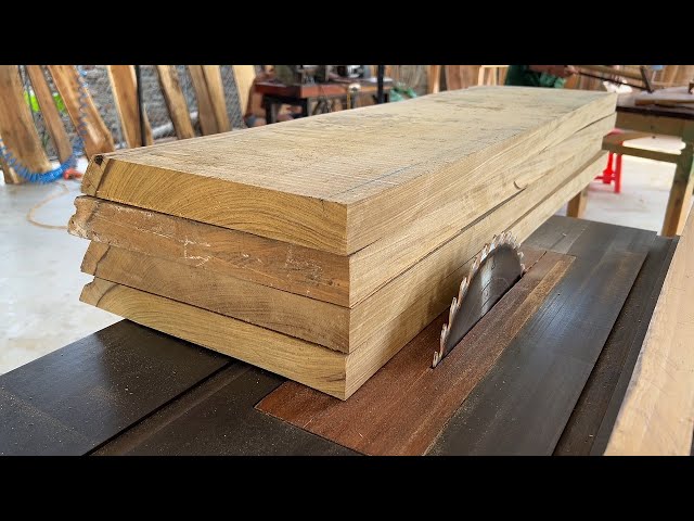 Woodworking Delight: Building a Sturdy Dining Set for 6 People from Hardwood