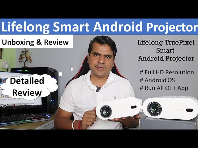 Lifelong Best Projector for Home in India 2024 | Full Review and Unboxing |