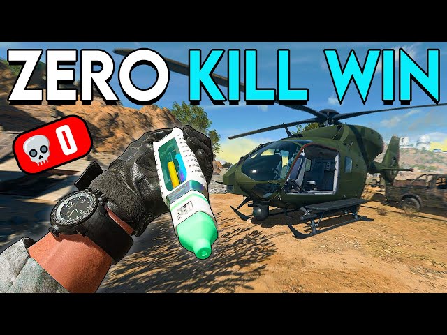 I Won a SOLOS Game With ZERO Kills! - Warzone 2
