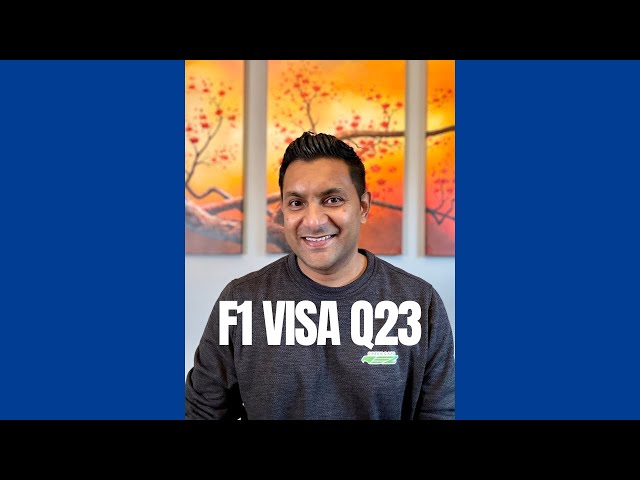 F1 Visa Interview Q23 Have you ever been convicted of a crime?