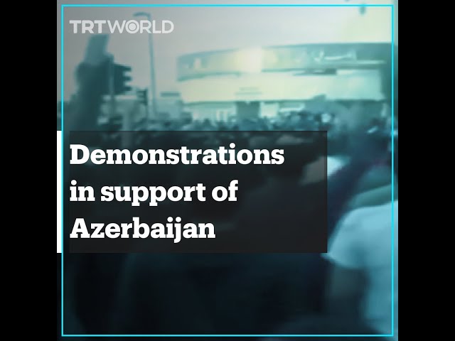 Demonstrations in support of Azerbaijan in Iran