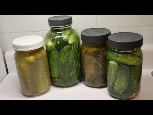 Preserving the Garden Harvest - Fermented Pickles