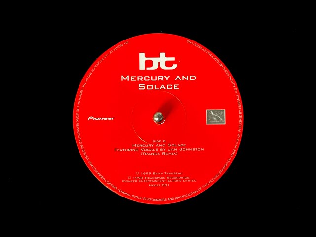 BT feat. Jan Johnston - Mercury And Solace (Transa Remix) (1999)