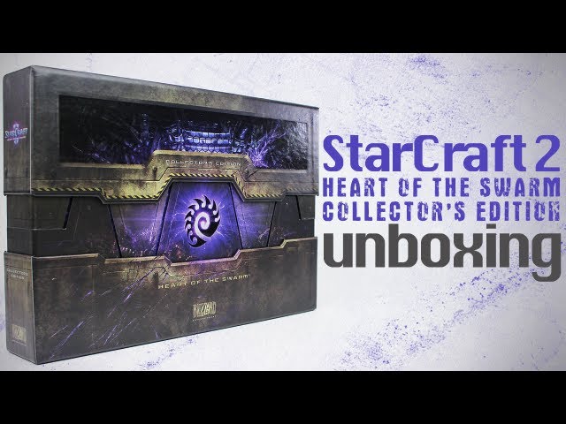 StarCraft II: Heart of the Swarm Collector's Edition Unboxing | Unboxholics