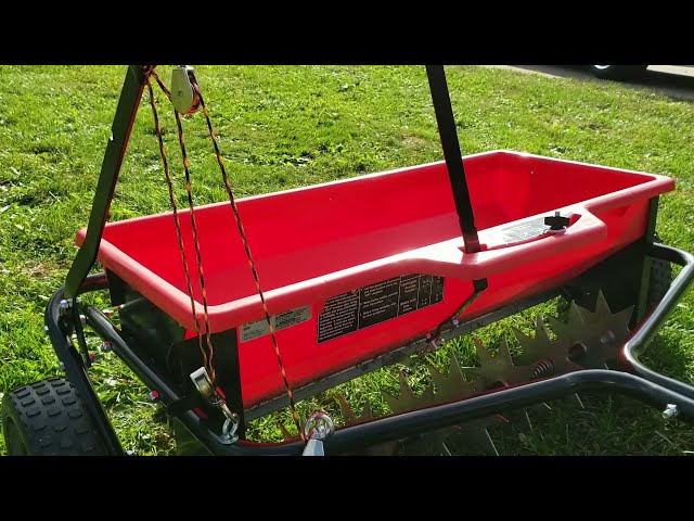 Review & Modifications Craftsman (Agri-Fab) Drop Spreader