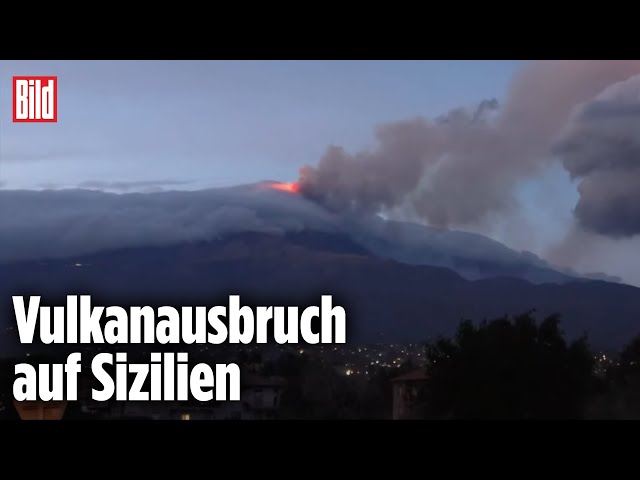Alarmstufe Orange: Vulkan erwacht wieder zum Leben