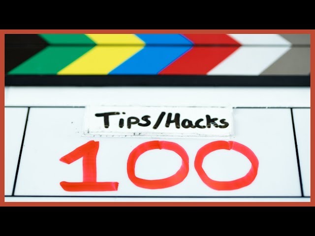 100 Low Budget Filmmaking Tips!
