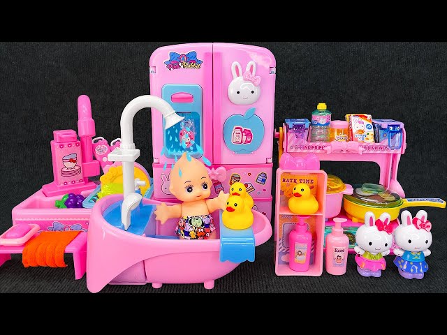 64 Menit Memuaskan dengan Unboxing Es Krim Cute Pink, Mainan Mandi Bayi Set ASMR | Review Toys