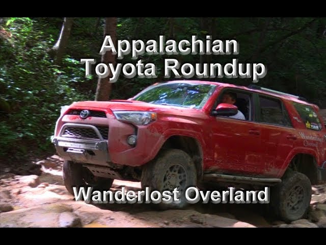 Appalachian Toyota Roundup at Windrock Offroad Park