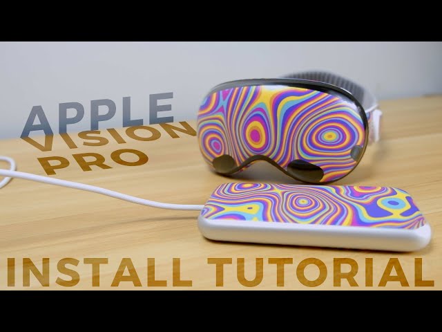 Installation Guide: Apple Vision Pro | MightySkins