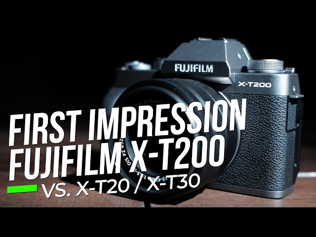 Kesan pertama Fujifilm X-T200 dibanding X-T20/X-T30