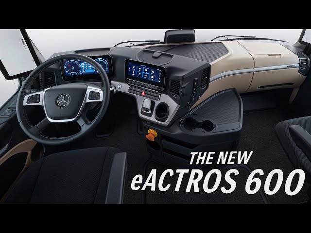 2024 Mercedes eActros 600 – Long-haul electric truck With 311 Miles Of Range