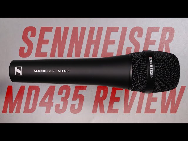 Sennheiser MD435 Review / Test (Vs. SM58, E835, sE V7, D5, M88 TG, MD445, and More)
