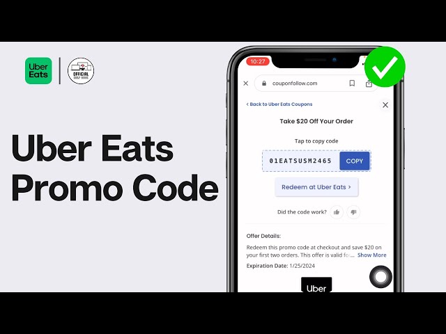 How To Find Genuine Uber Eats Promo Codes