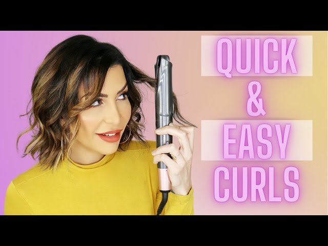 2 In 1 Hair Curler Straightener Tutorial | Quickest & Easiest way to use it!