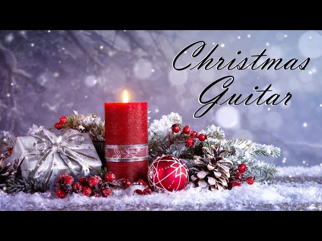 Christmas Guitar - 8 Hours of Instrumental Christmas Music - Peaceful Christmas Ambience - Carols