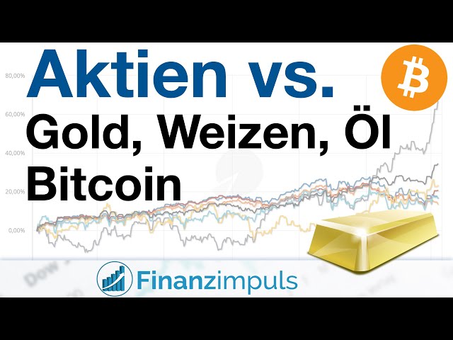 Alternativen zu Aktien: Gold, Öl, Weizen und mehr im Vergleich!