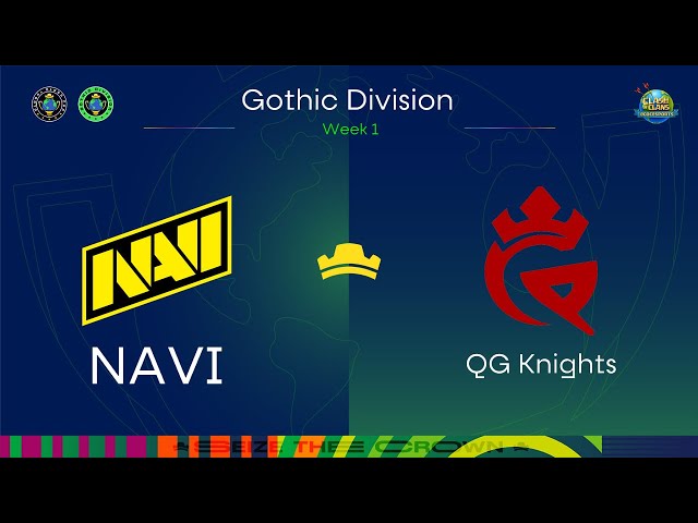 مسابقات کلش اف کلنز NAVI 🆚 QG Knights