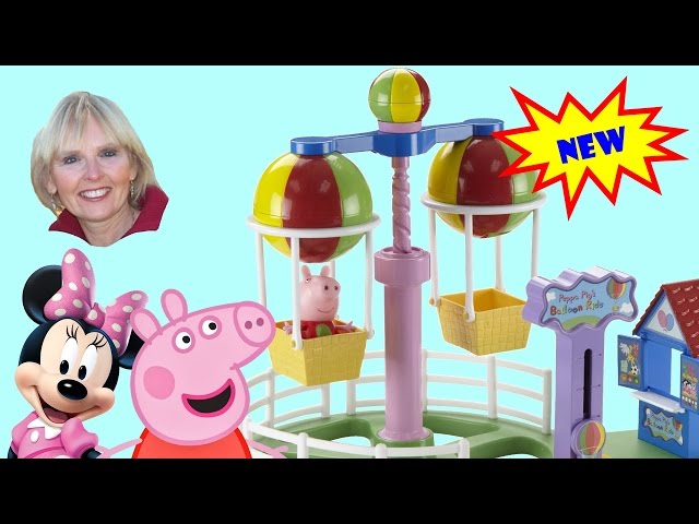 ♥♥ Peppa Pig's Theme Park Balloon Ride