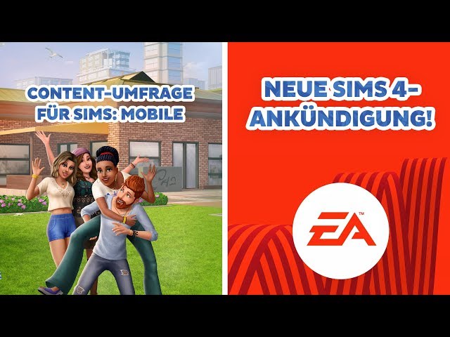 Bestätigte Sims-Ankündigung auf EA Play + Sims: Mobile-Contentumfrage | Short-News | sims-blog.de