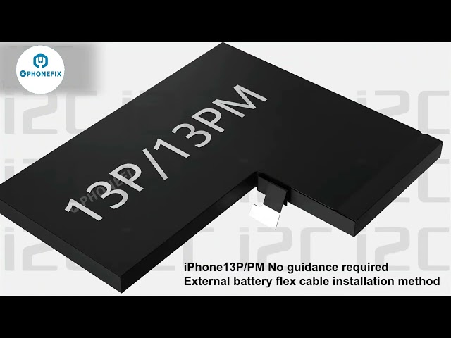 How to Install i2C iPhone 11-15 Pro Max Battery External Flex Cable