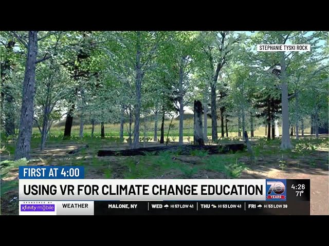 Paul Smith’s researchers study how virtual reality can impact perceptions of climate change