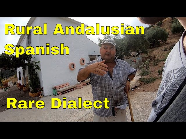 Speaking Spanish with Spanish Farmer in Andalucía Spain | (RARE SPANISH DIALECT)