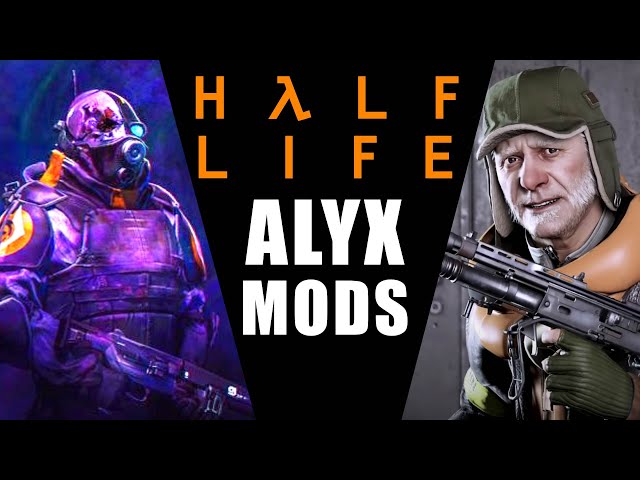New Half-Life: Alyx DLC Sized Mods