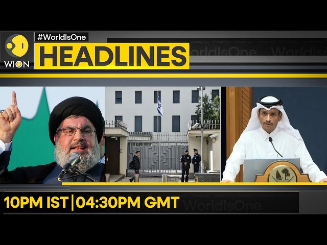 Israeli embassies around world closed | Hezbollah: Iranian response inevitable | WION Headlines