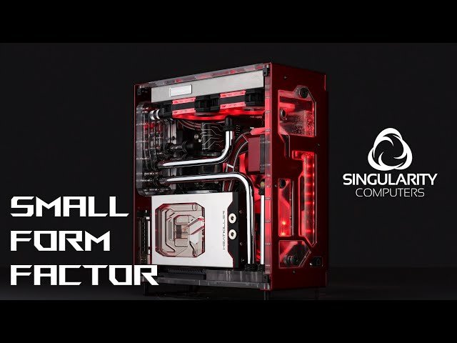 Singularity Stream S: Water cooling focused case Small For Factor SFF. Build, Impression and Temps.