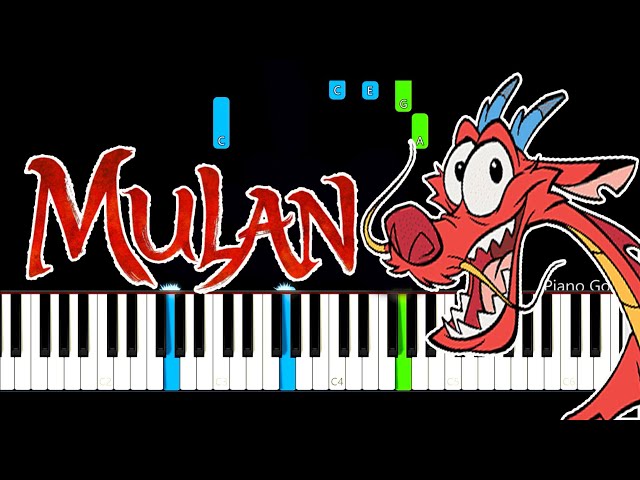 Mulan - A Girl Worth Fighting For Piano Tutorial