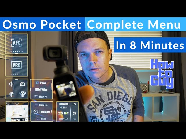 Osmo Pocket Menu in 8 Minutes