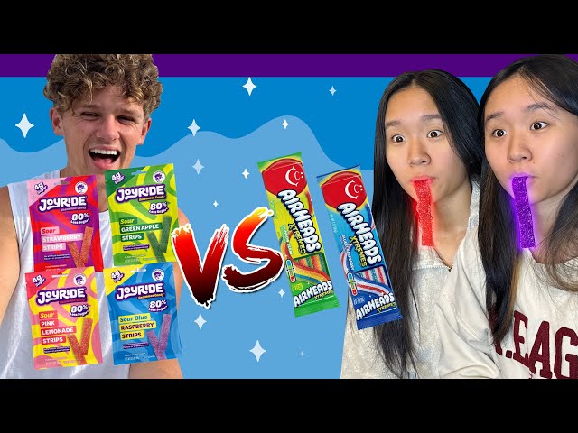 Ryan Trahan's JOYRIDE VS AIRHEADS Xtremes! | Janet and Kate