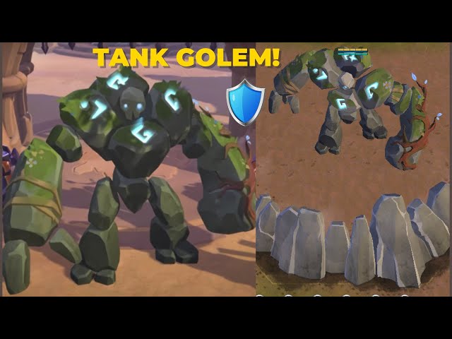 Albion Online | New Shapeshifter weapons Golem Tank!