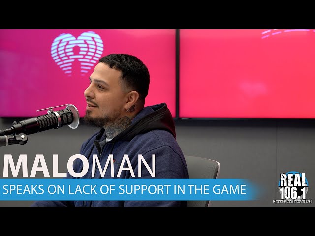 Maloman on lack of support from the hometown, writing his pain, and "Toast"!