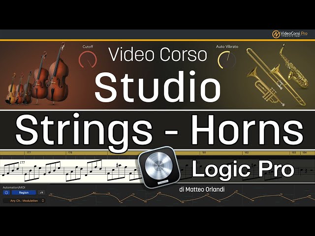 Introduzione a Studio String e Studio Horns di Logic Pro