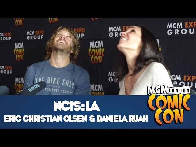 NCIS:LA Press Interview - Eric Christian Olsen & Daniela Ruah at MCM Comic Con London - May 2017