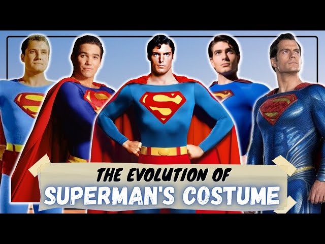 The Evolution of Superman's Costume (1948-2022)