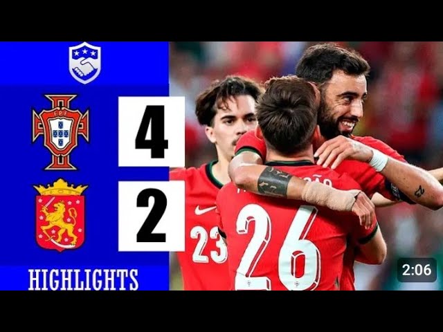 PORTUGAL 4-2 FINLAND // HIGHLIGHT AND GOALS