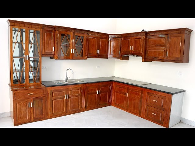 Carpenter's Skill in Woodworking // Modern Kitchen Cabinets // Square