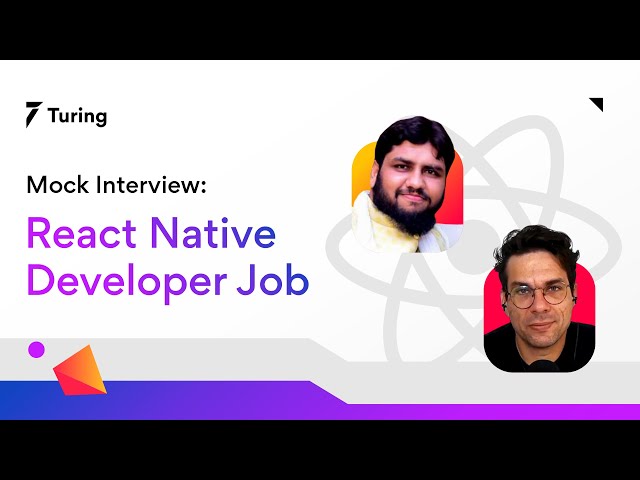 React Native Mock Interview | Interview Questions for Senior React Native Developers