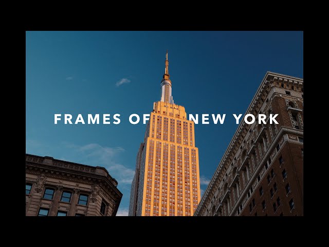 Frames of New York | Shot on Blackmagic Cinema Camera 6K (Open Gate 3:2)