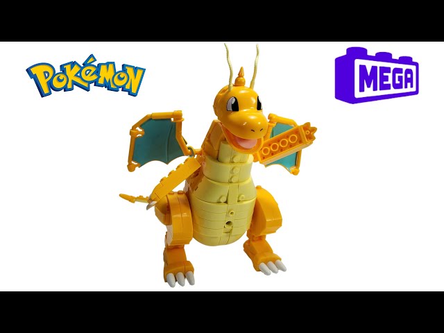 Building MEGA Pokemon Dragonite - LEGO Pokemon Speed build