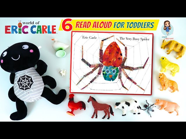 The Very Busy Spider | Brown Bear Brown Bear What Do You See? | Eric Carle Read Aloud Books for Kids