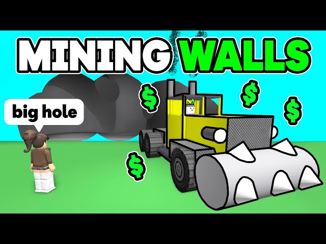 Mining STRONG Blocks With $40 Cash Power-UPS On Roblox