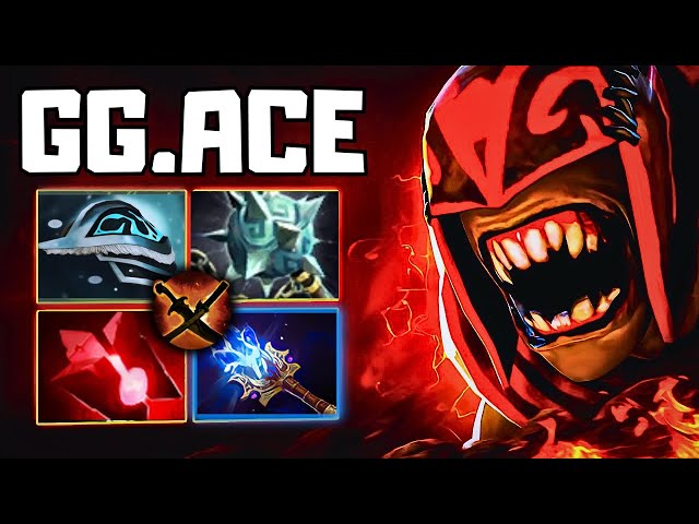 This is How You Play Offlane Bloodseeker | GG.Ace Full Match