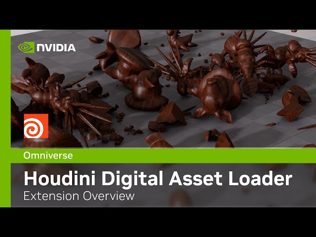 Houdini Digital Asset Loader for USD Composer Overview
