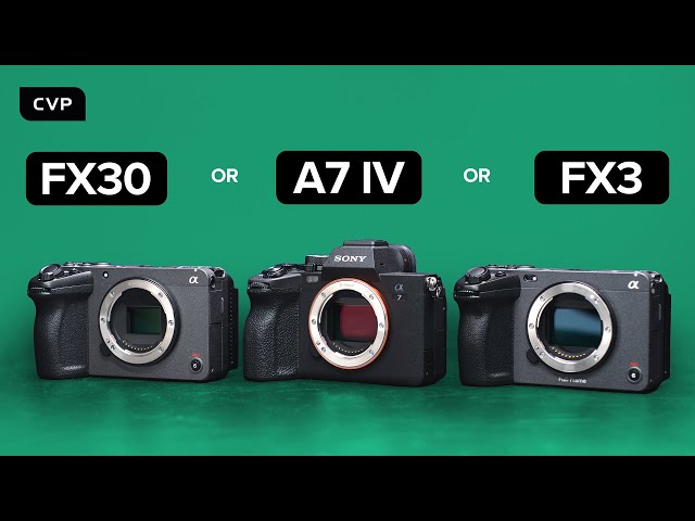 Should You Buy The Sony FX30, A7 IV or FX3?!