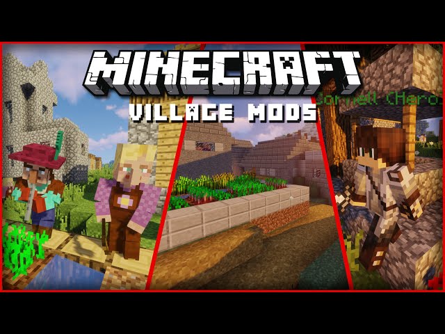 5 Minecraft Mods Which Massively Change Villages & Villagers